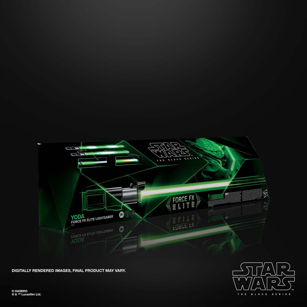 Replica della spada laser Force FX Elite di Star Wars Black Series di Yoda